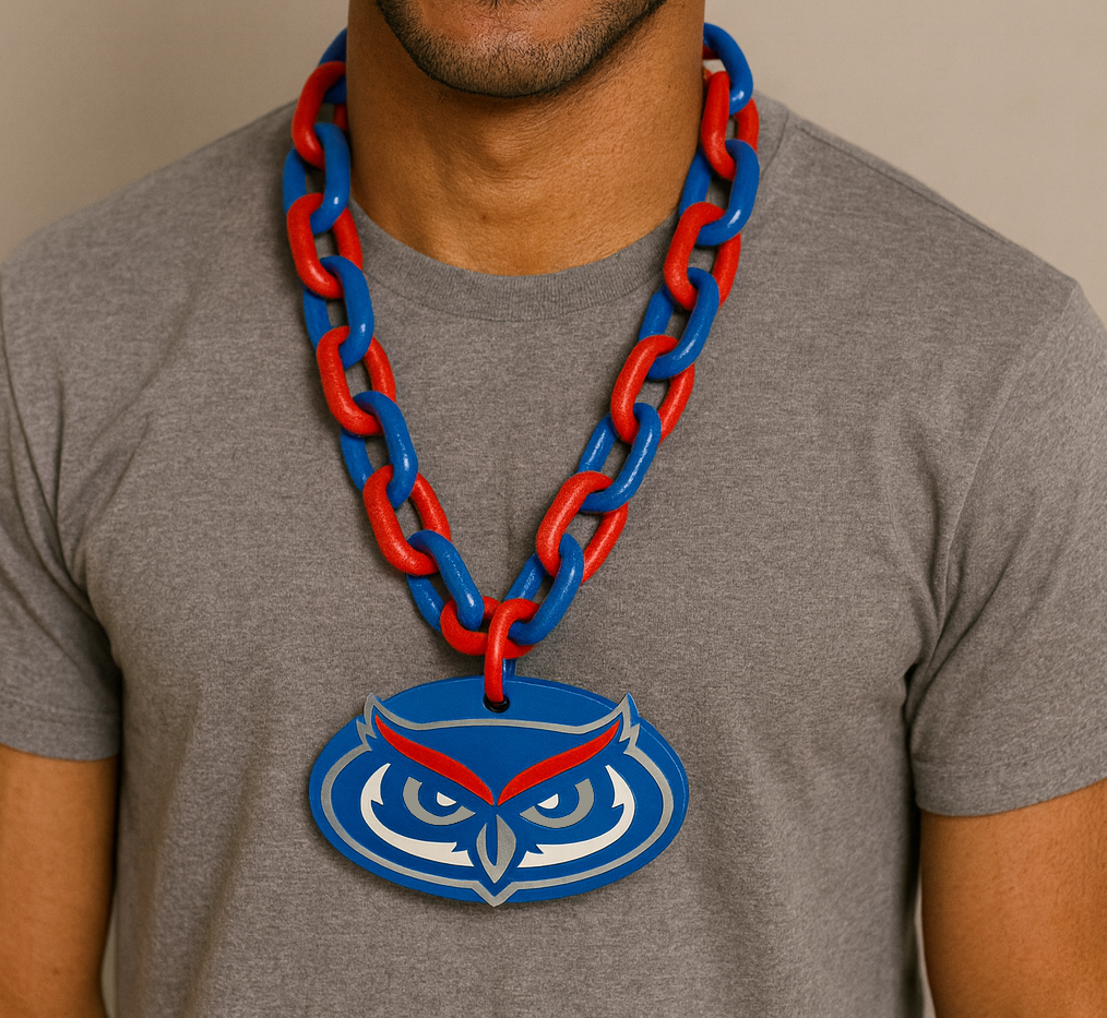 FAU Fan Necklace